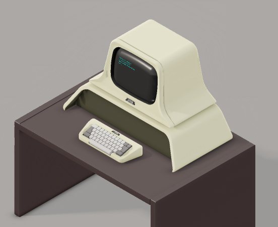 retro terminal - Published by 菱田 浩文